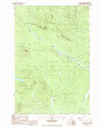 Download a high-resolution, GPS-compatible USGS topo map for Jack Mountain, ME (1986 edition)