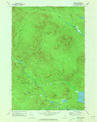 Download a high-resolution, GPS-compatible USGS topo map for Jim Pond, ME (1973 edition)