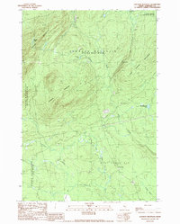 Download a high-resolution, GPS-compatible USGS topo map for Johnson Mountain, ME (1989 edition)