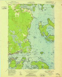 Download a high-resolution, GPS-compatible USGS topo map for Jonesport, ME (1951 edition)