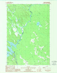 Download a high-resolution, GPS-compatible USGS topo map for Kelleyland, ME (1988 edition)