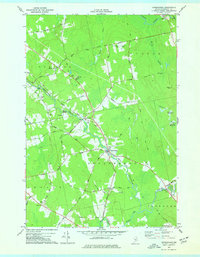 preview thumbnail of historical topo map of Penobscot County, ME in 1977