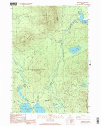 preview thumbnail of historical topo map of Oxford County, ME in 1997
