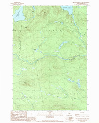 Download a high-resolution, GPS-compatible USGS topo map for Kind And Bartlett Lake, ME (1989 edition)
