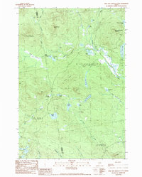 Download a high-resolution, GPS-compatible USGS topo map for Kind and Bartlett Mtn, ME (1989 edition)