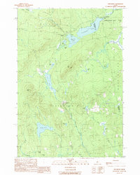 Download a high-resolution, GPS-compatible USGS topo map for Kingsbury, ME (1989 edition)