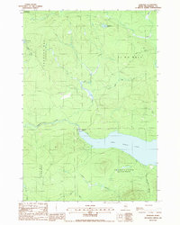 Download a high-resolution, GPS-compatible USGS topo map for Kokadjo, ME (1988 edition)
