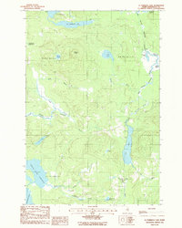 Download a high-resolution, GPS-compatible USGS topo map for La Pomkeag Lake, ME (1990 edition)