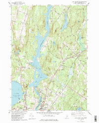 Download a high-resolution, GPS-compatible USGS topo map for Lake Auburn East, ME (1979 edition)