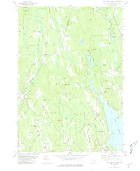 preview thumbnail of historical topo map of Androscoggin County, ME in 1981