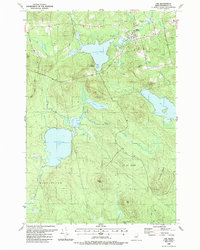 Download a high-resolution, GPS-compatible USGS topo map for Lee, ME (1988 edition)