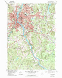 Download a high-resolution, GPS-compatible USGS topo map for Lewiston, ME (1989 edition)