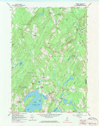 Download a high-resolution, GPS-compatible USGS topo map for Liberty, ME (1983 edition)
