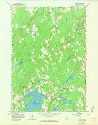 Download a high-resolution, GPS-compatible USGS topo map for Liberty, ME (1971 edition)