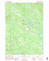 Download a high-resolution, GPS-compatible USGS topo map for Limerick, ME (1984 edition)