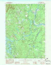preview thumbnail of historical topo map of York County, ME in 1983