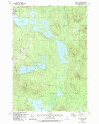 Download a high-resolution, GPS-compatible USGS topo map for Lincoln East, ME (1988 edition)
