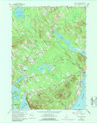 Download a high-resolution, GPS-compatible USGS topo map for Lincolnville, ME (1987 edition)