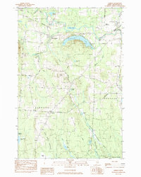 Download a high-resolution, GPS-compatible USGS topo map for Linneus, ME (1985 edition)