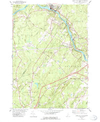 Download a high-resolution, GPS-compatible USGS topo map for Lisbon Falls South, ME (1988 edition)