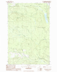 Download a high-resolution, GPS-compatible USGS topo map for Little Machias Lake, ME (1986 edition)