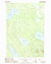 Download a high-resolution, GPS-compatible USGS topo map for Longley Pond, ME (1988 edition)