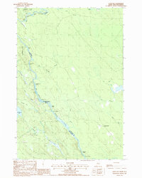 Download a high-resolution, GPS-compatible USGS topo map for Loon Bay, ME (1988 edition)