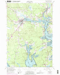 Download a high-resolution, GPS-compatible USGS topo map for Machias, ME (1988 edition)