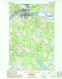 Download a high-resolution, GPS-compatible USGS topo map for Madawaska, ME (1986 edition)