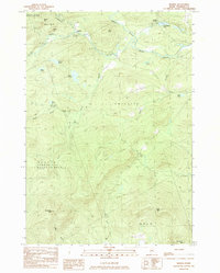 Download a high-resolution, GPS-compatible USGS topo map for Madrid, ME (1985 edition)