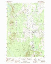 Download a high-resolution, GPS-compatible USGS topo map for Mapleton, ME (1984 edition)