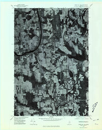 1975 Map of Presque Isle, ME, 1981 Print