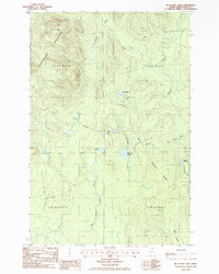 Download a high-resolution, GPS-compatible USGS topo map for Mc Clusky Lake, ME (1986 edition)