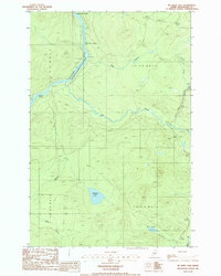 Download a high-resolution, GPS-compatible USGS topo map for Mc Keen Lake, ME (1986 edition)