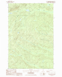 Download a high-resolution, GPS-compatible USGS topo map for Mc Lean Mtn, ME (1986 edition)