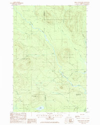 Download a high-resolution, GPS-compatible USGS topo map for Middle Brook Mtn, ME (1986 edition)