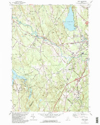 Download a high-resolution, GPS-compatible USGS topo map for Minot, ME (1981 edition)