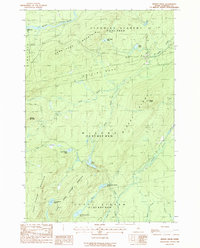 Download a high-resolution, GPS-compatible USGS topo map for Misery Knob, ME (1988 edition)