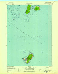 Download a high-resolution, GPS-compatible USGS topo map for Monhegan, ME (1959 edition)