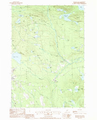 Download a high-resolution, GPS-compatible USGS topo map for Monson East, ME (1988 edition)