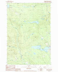 Download a high-resolution, GPS-compatible USGS topo map for Monson West, ME (1989 edition)