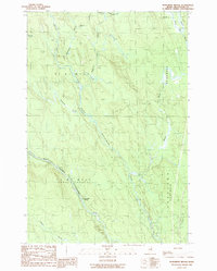 Download a high-resolution, GPS-compatible USGS topo map for Monument Brook, ME (1989 edition)