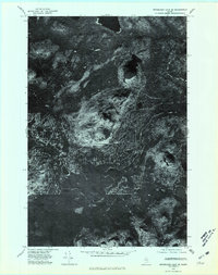 Download a high-resolution, GPS-compatible USGS topo map for Mooseleuk Lake SE, ME (1981 edition)