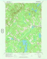 Download a high-resolution, GPS-compatible USGS topo map for Morrill, ME (1985 edition)