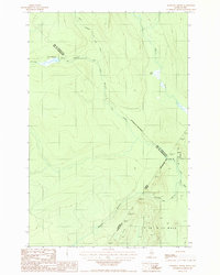 Download a high-resolution, GPS-compatible USGS topo map for Morrison Brook, ME (1987 edition)