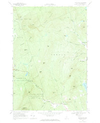 Download a high-resolution, GPS-compatible USGS topo map for Mount Blue, ME (1970 edition)
