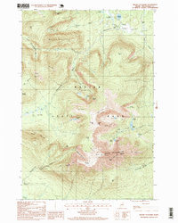 preview thumbnail of historical topo map of Piscataquis County, ME in 1997