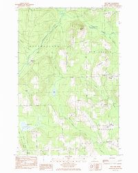 Download a high-resolution, GPS-compatible USGS topo map for Mud Lake, ME (1985 edition)