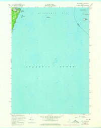 Download a high-resolution, GPS-compatible USGS topo map for New Harbor, ME (1974 edition)