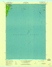 Download a high-resolution, GPS-compatible USGS topo map for New Harbor, ME (1958 edition)